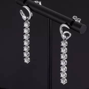 VVS Moissanite Tassel Drop Earrings: Styling & Care
